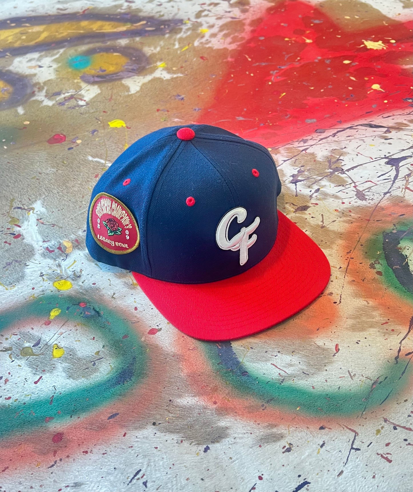 Rose Series 08-09 Champions SnapBack Hat|Green Underbrim| Been Dope Supply