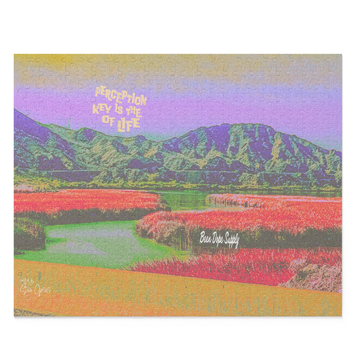 Perception Is The Key of Life 500-Piece Puzzle|Been Dope Supply