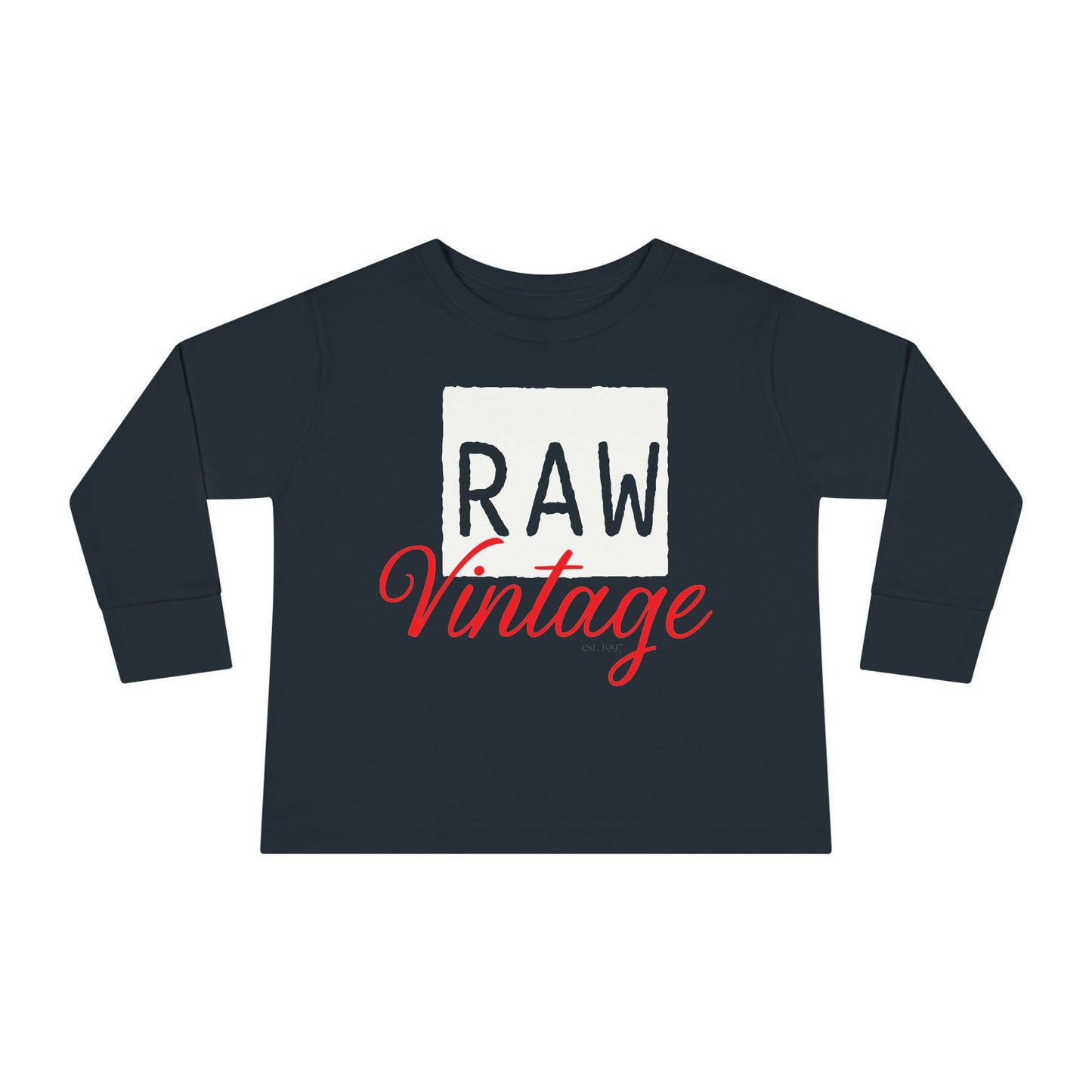 Raw Vintage Toddler Long Sleeve Graphic Tee - Been Dope Supply 2T-6T