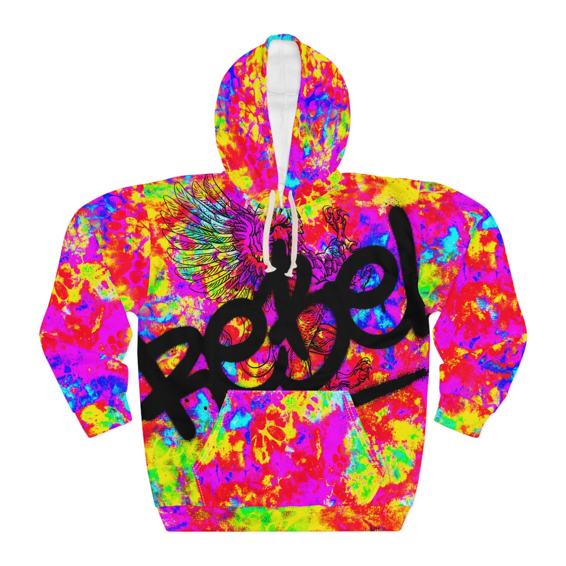 Dreams of Jesus All Over Graphic Pullover Hoodie - Been Dope Supply