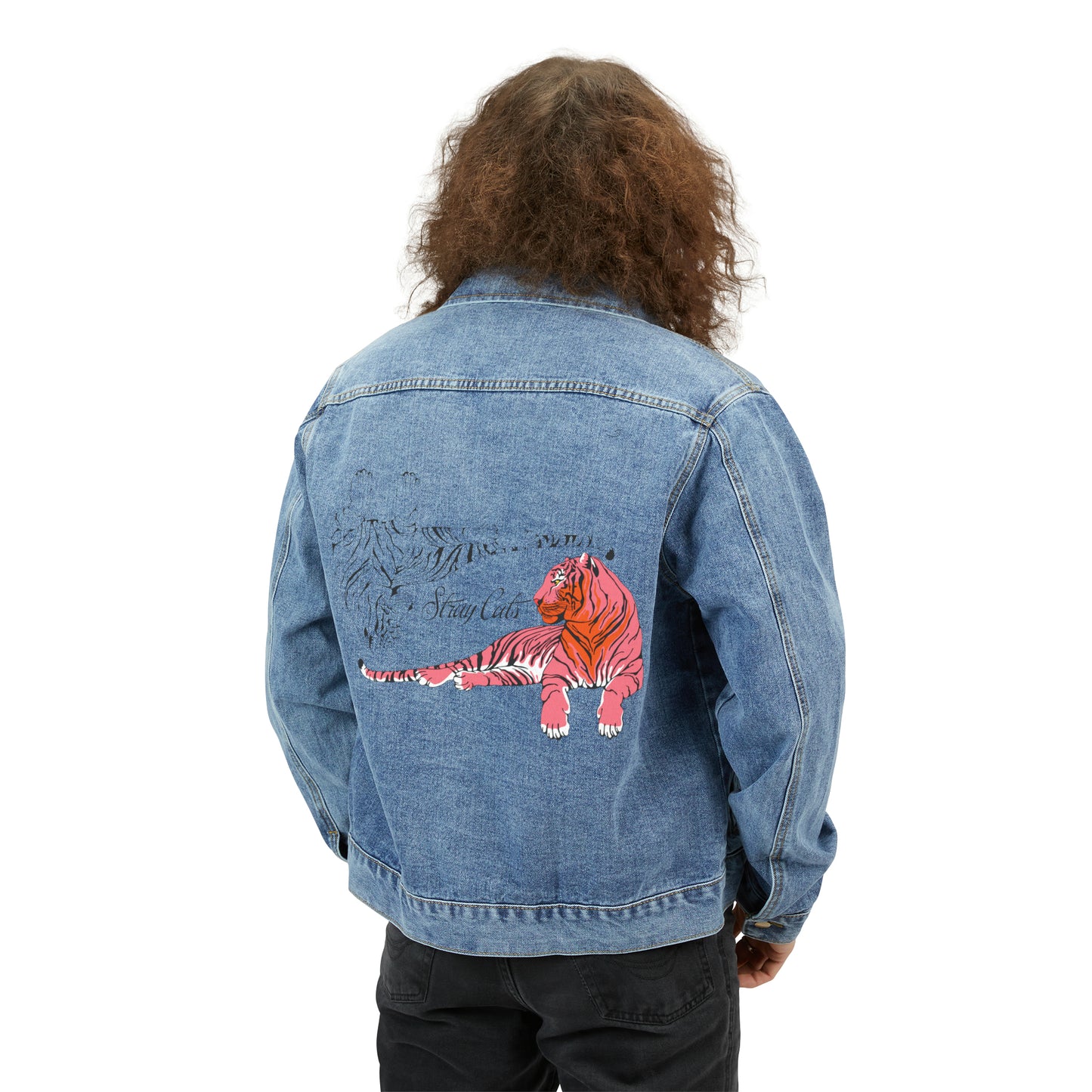 Stray Cats | Men's Denim Jacket