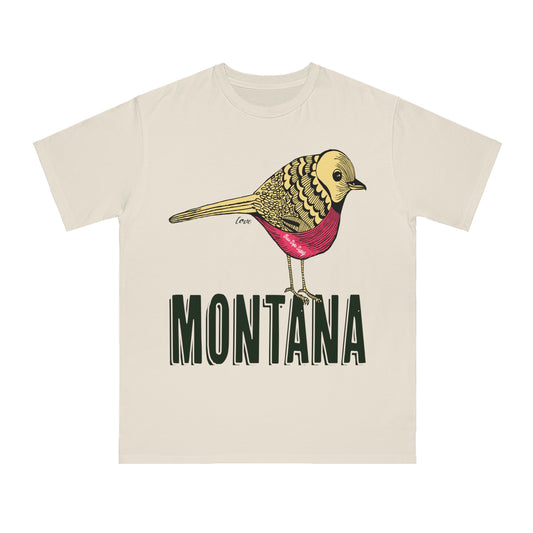 Montana States | Organic Unisex Classic T-Shirt | Dolphin