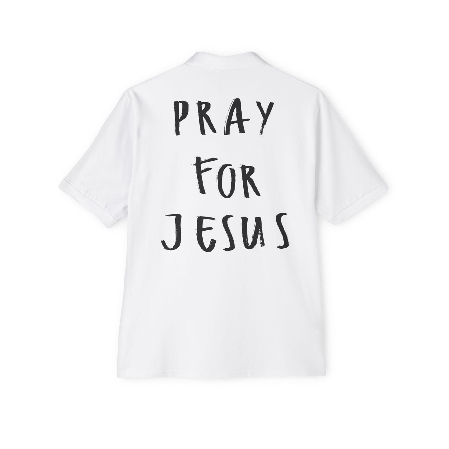 Raw Vintage Tithes & Offerings Men's Piqué Polo White Shirt|Been Dope Supply