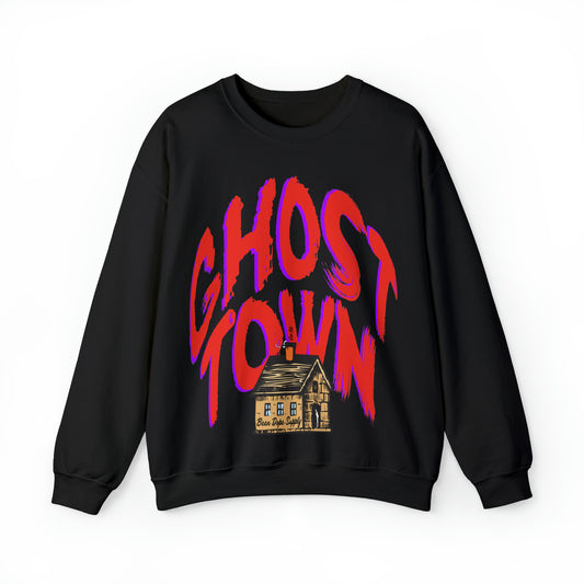 Ghost Town | Graphic Sweatshirt | Black