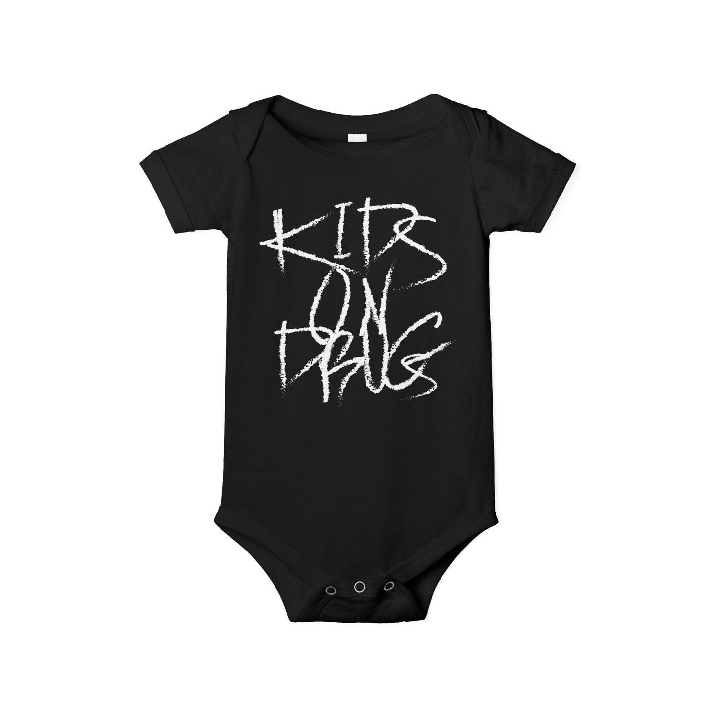 Kids On Drugs Infant Jersey One Piece Onesie - Been Dope Supply Black Baby Bodysuit