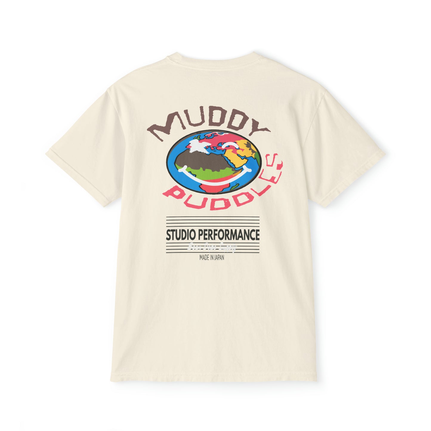 A Muddy Puddled Performance | Garment-Dyed Pocket T-Shirt