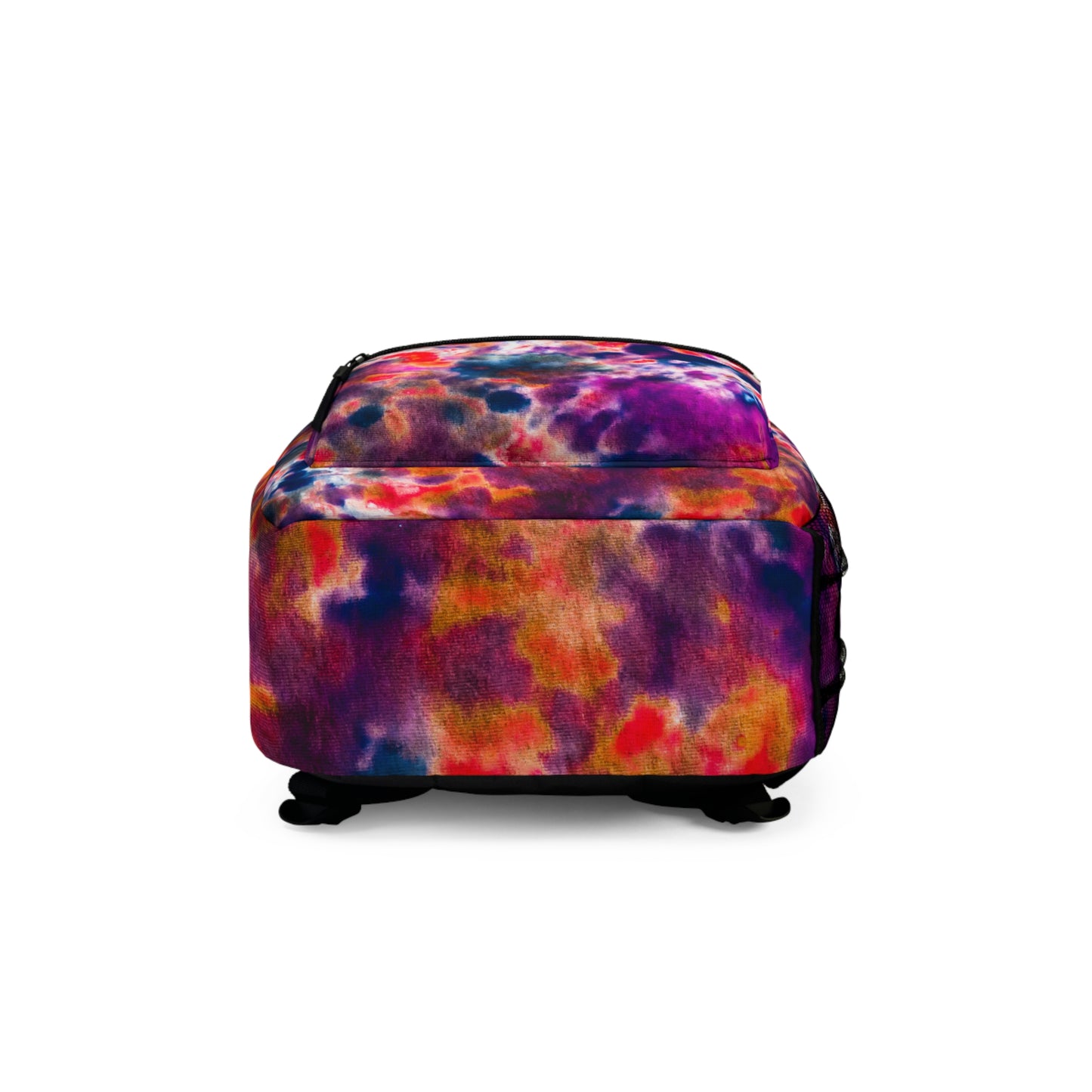 Purple Suede Blue Fur Classic Backpack|OG REBEL Bookbag