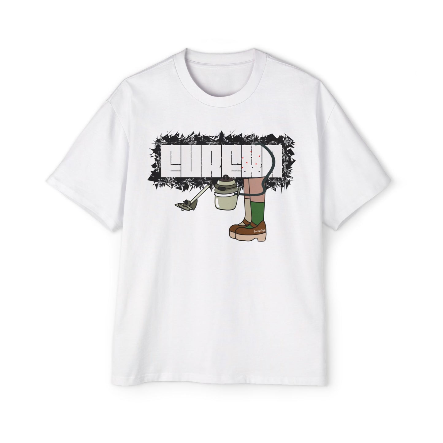 Maid 2 Mule Men's Oversized Graphic Crew T-shirt Been Dope Supply