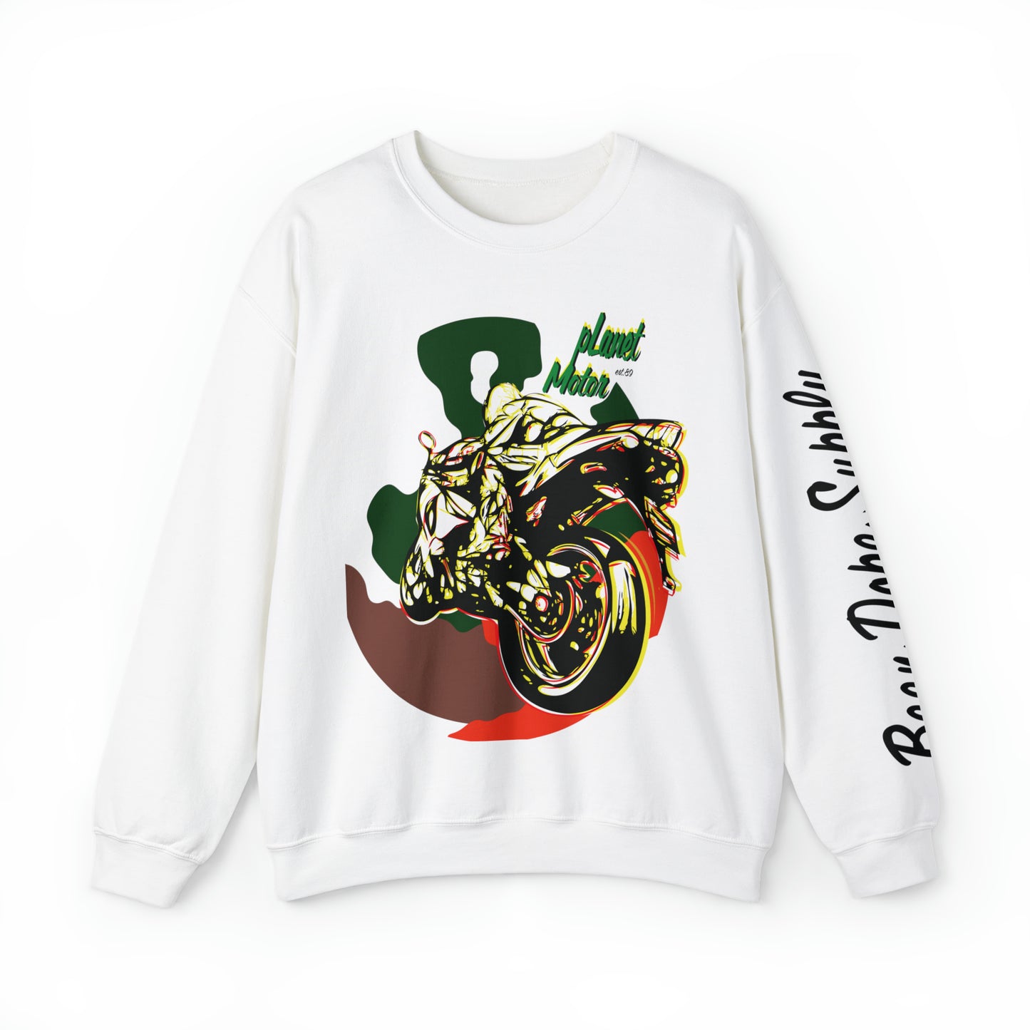 Planet Motor Club Crewneck Sweatshirt Pullover|Been Dope Supply