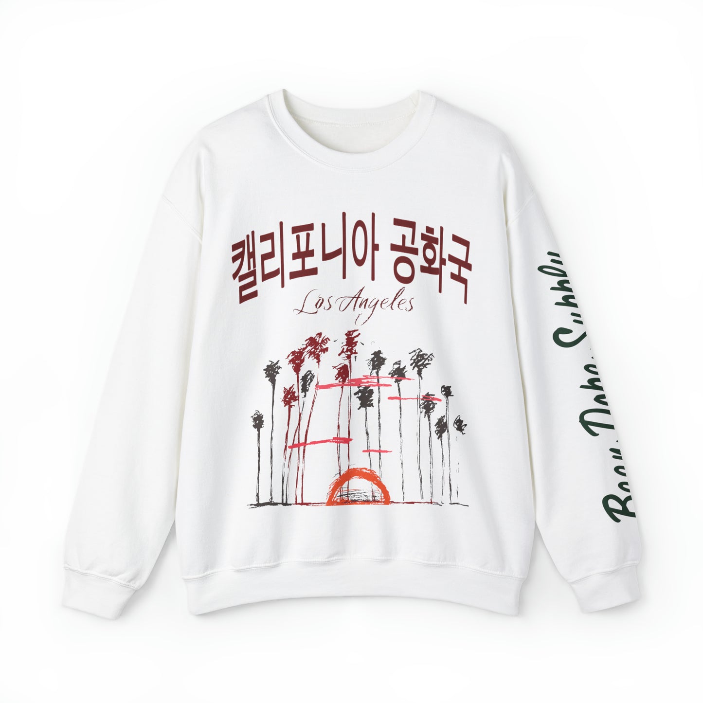Koreatown Los Angeles Crewneck Sweatshirt|Been Dope Supply
