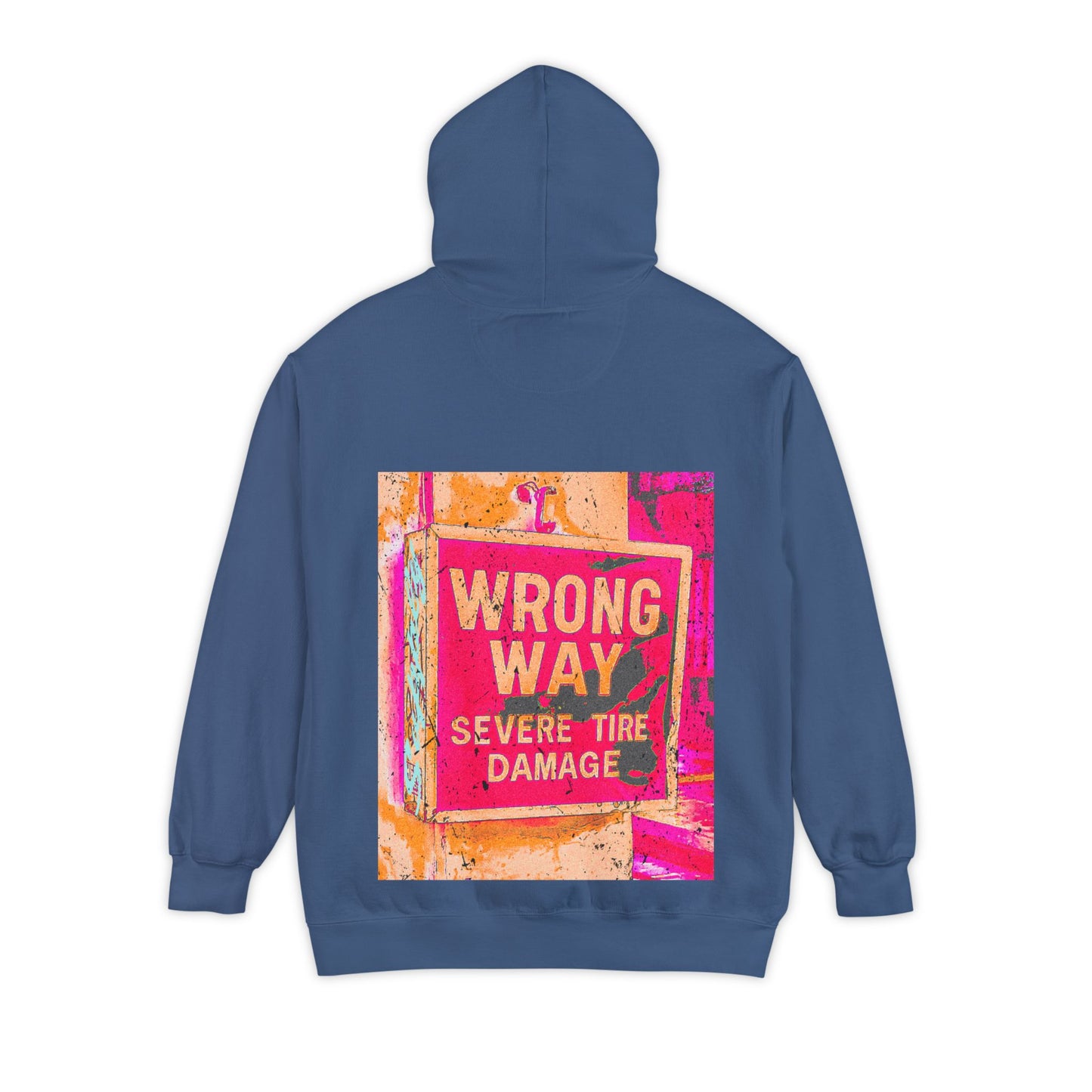 Los Angeles Car Rental True Navy Garment-Dyed Hoodie Been Dope Supply