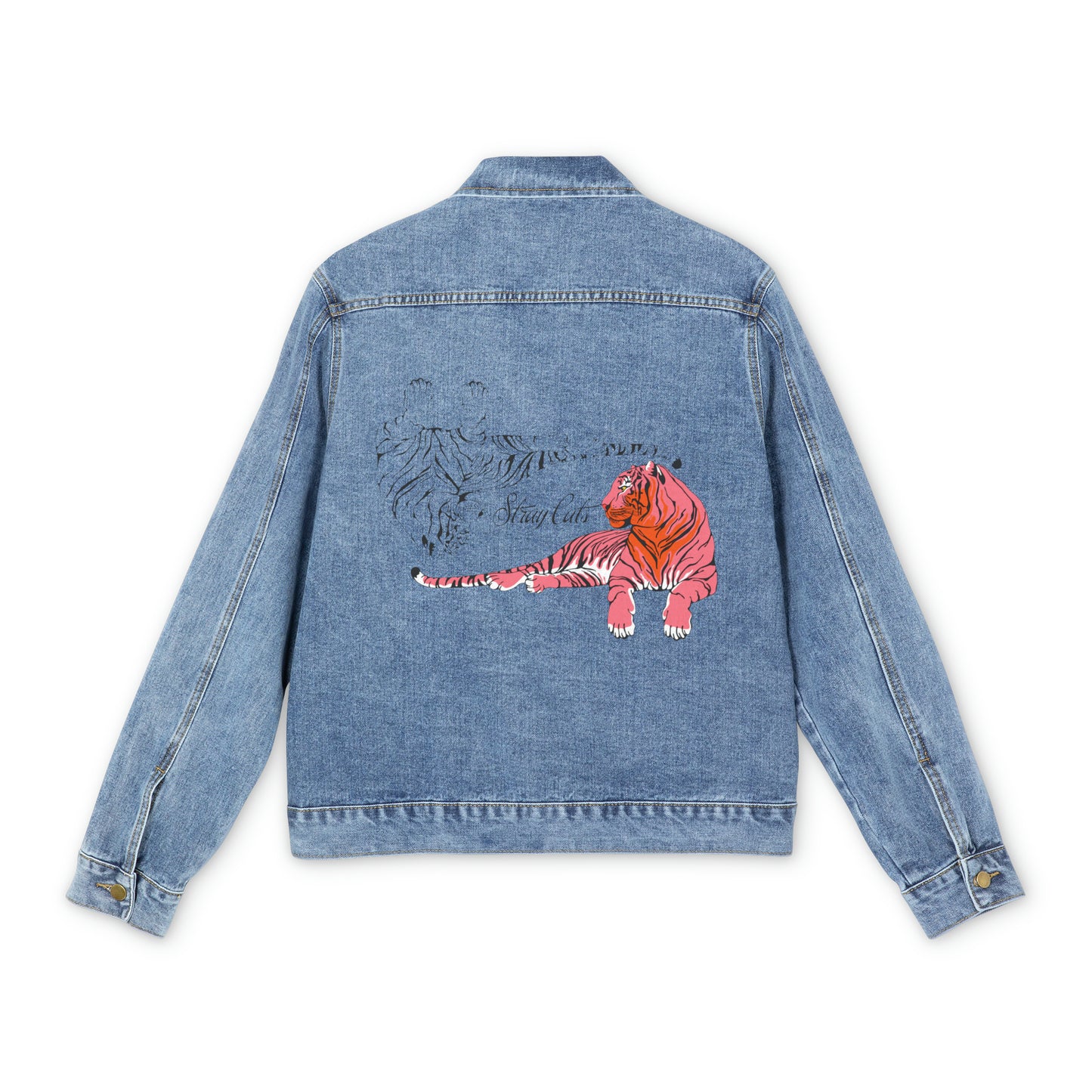 Stray Cats | Men's Denim Jacket