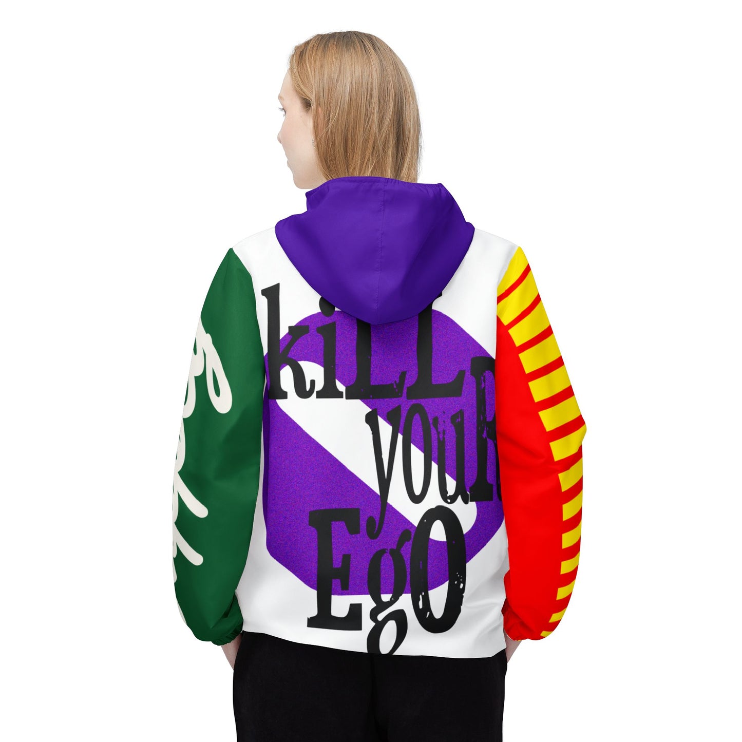 Kill Your Ego Zip Up Windbreaker Jacket Been Dope Supply