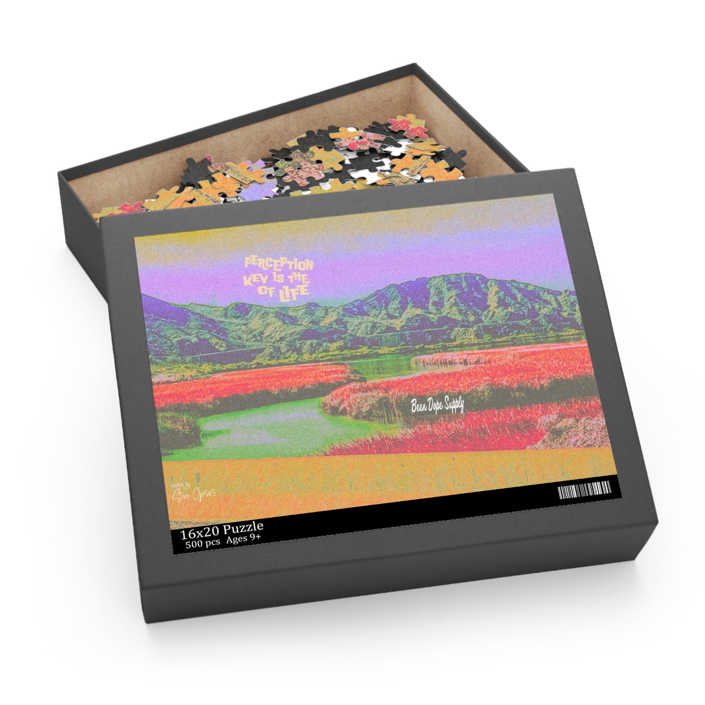 Perception Is The Key of Life 500-Piece Puzzle|Been Dope Supply