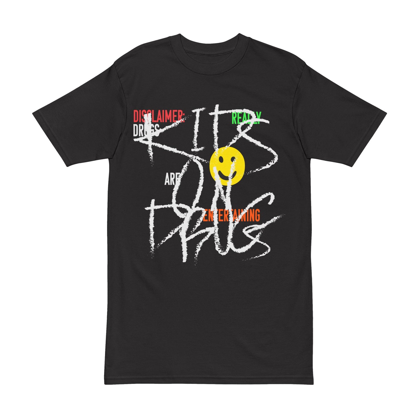 Are Drugs Really Entertaining!? Kids On Drugs Men's Heavyweight Black TShirt Been Dope Supply