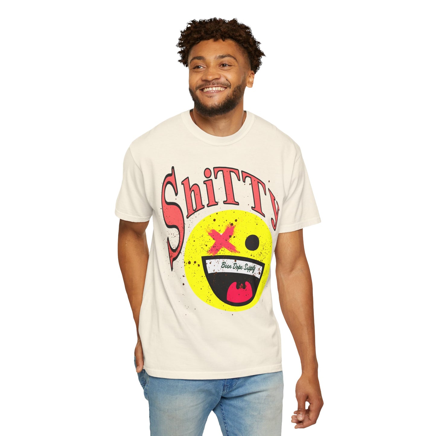 Lucky Lefty The Shitty Daze Garment-Dyed T-shirt Been Dope Supply
