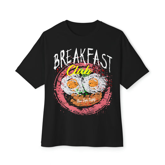 The Breakfast Club | Oversized | Black Boxy T-Shirt |