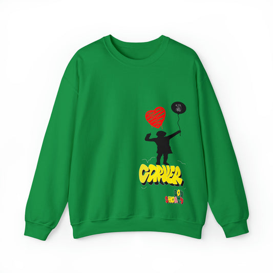 Kids On Drugs Clothing|Corner Boy Shorty Crewneck Sweatshirt