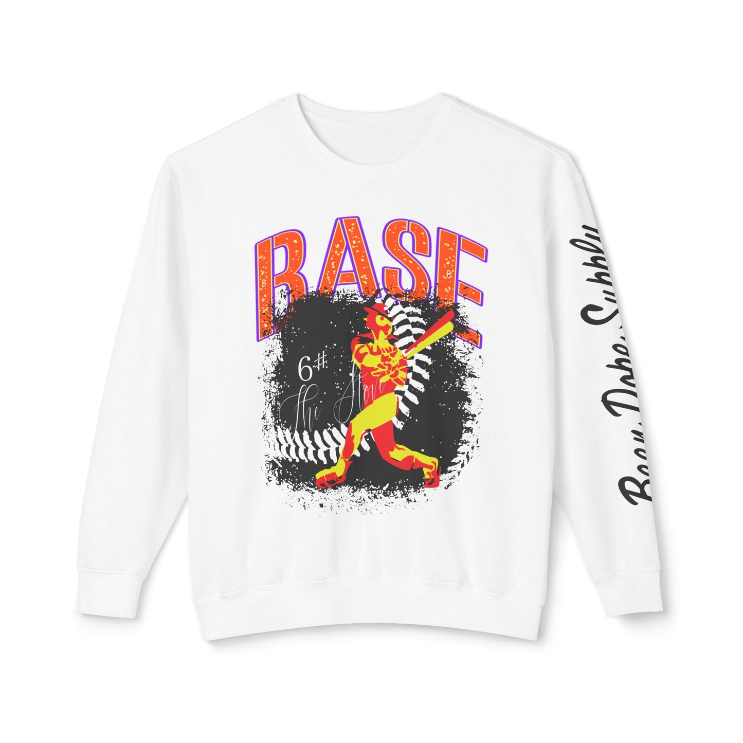 Base Running The Stove | Been Dope Supply | Graphic Lightweight Crewneck Sweatshirt