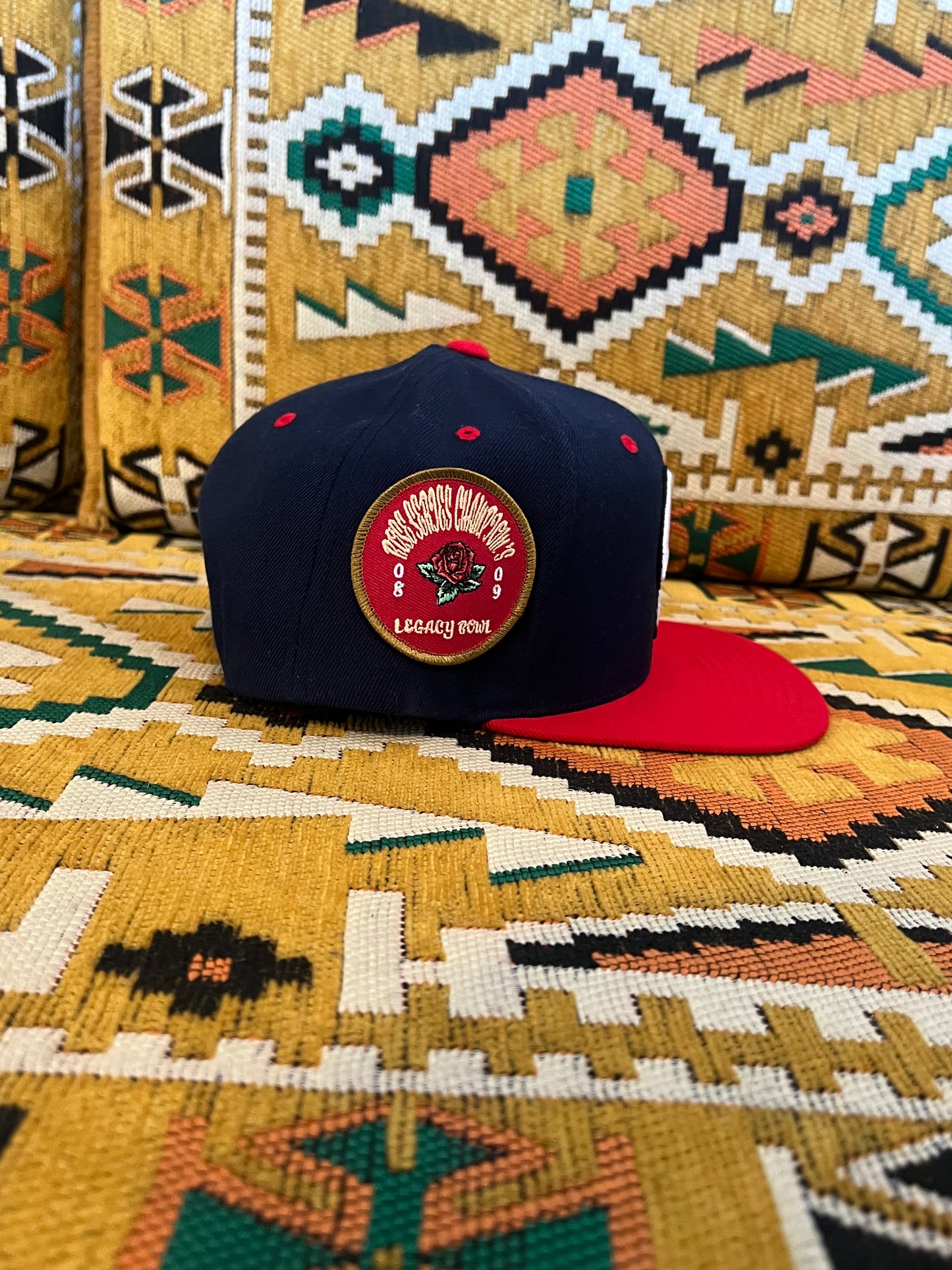 Rose Series 08-09 Champions SnapBack Hat|Green Underbrim| Been Dope Supply