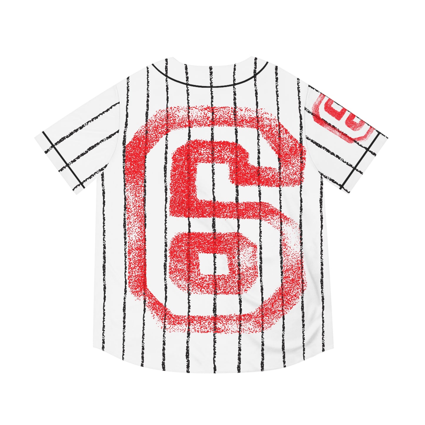 Six Lines And Three Notebooks Pinstripe Baseball Jersey| Been Dope Supply