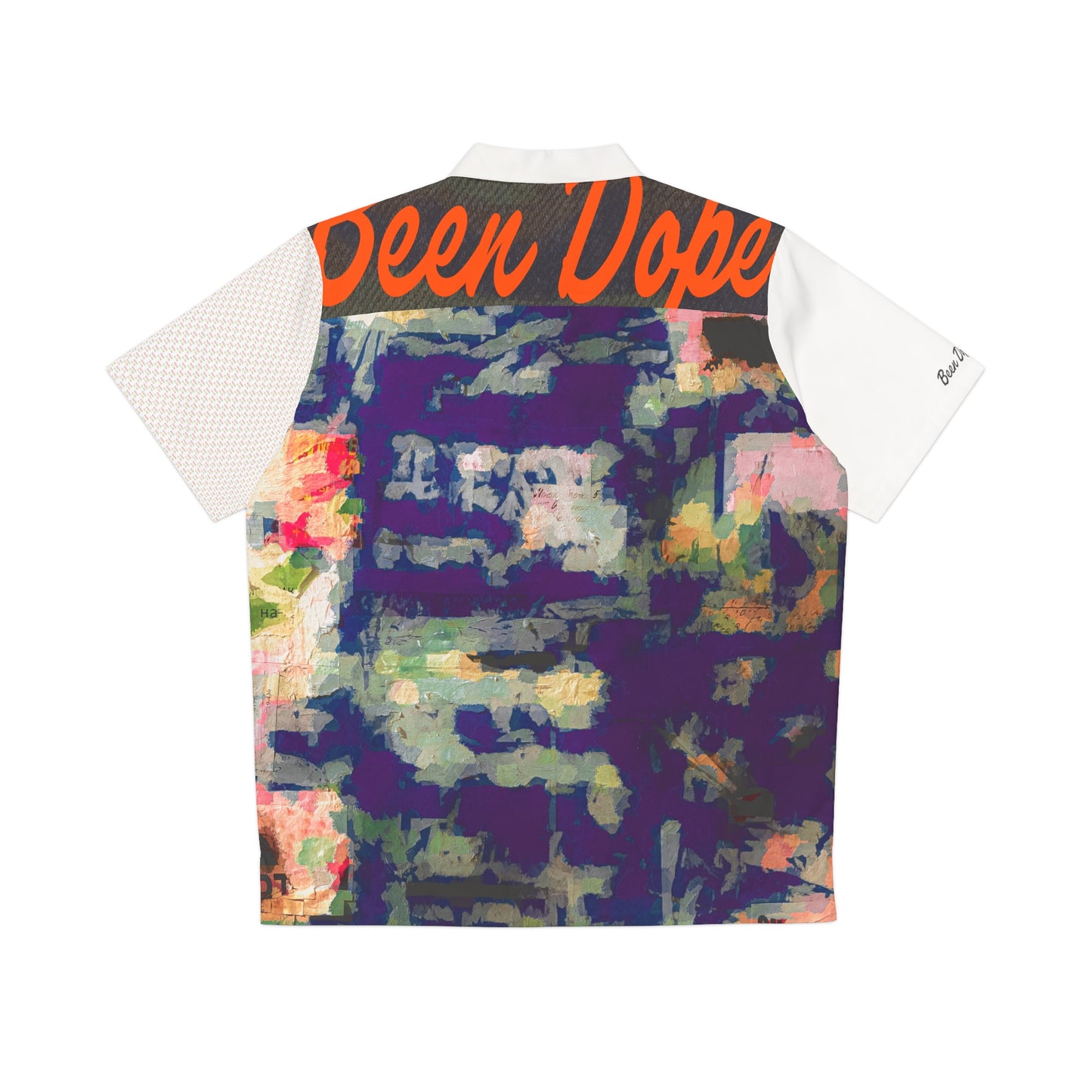 The Many Faces of Dope Men's Hawaiian Shirt|Pocket Short-Sleeve Button-Up|Been Dope Supply