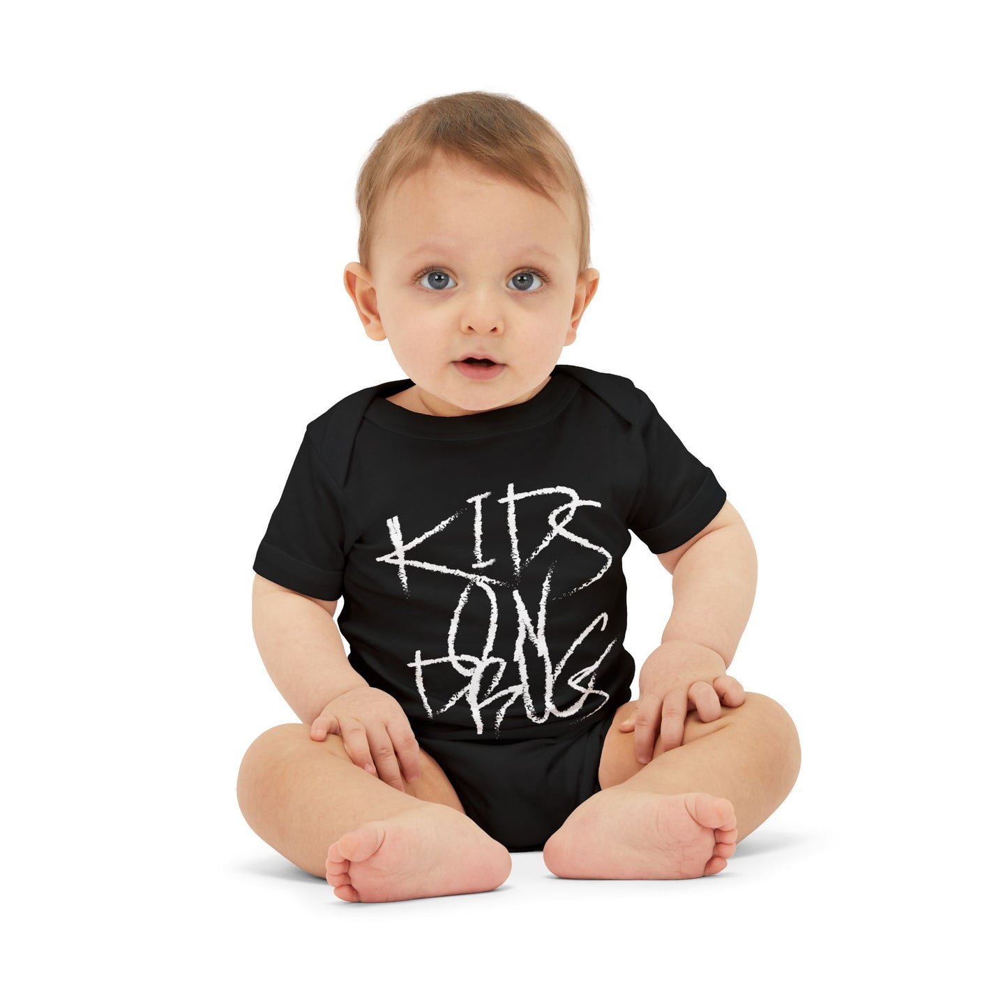 Kids On Drugs Infant Jersey One Piece Onesie - Been Dope Supply Black Baby Bodysuit