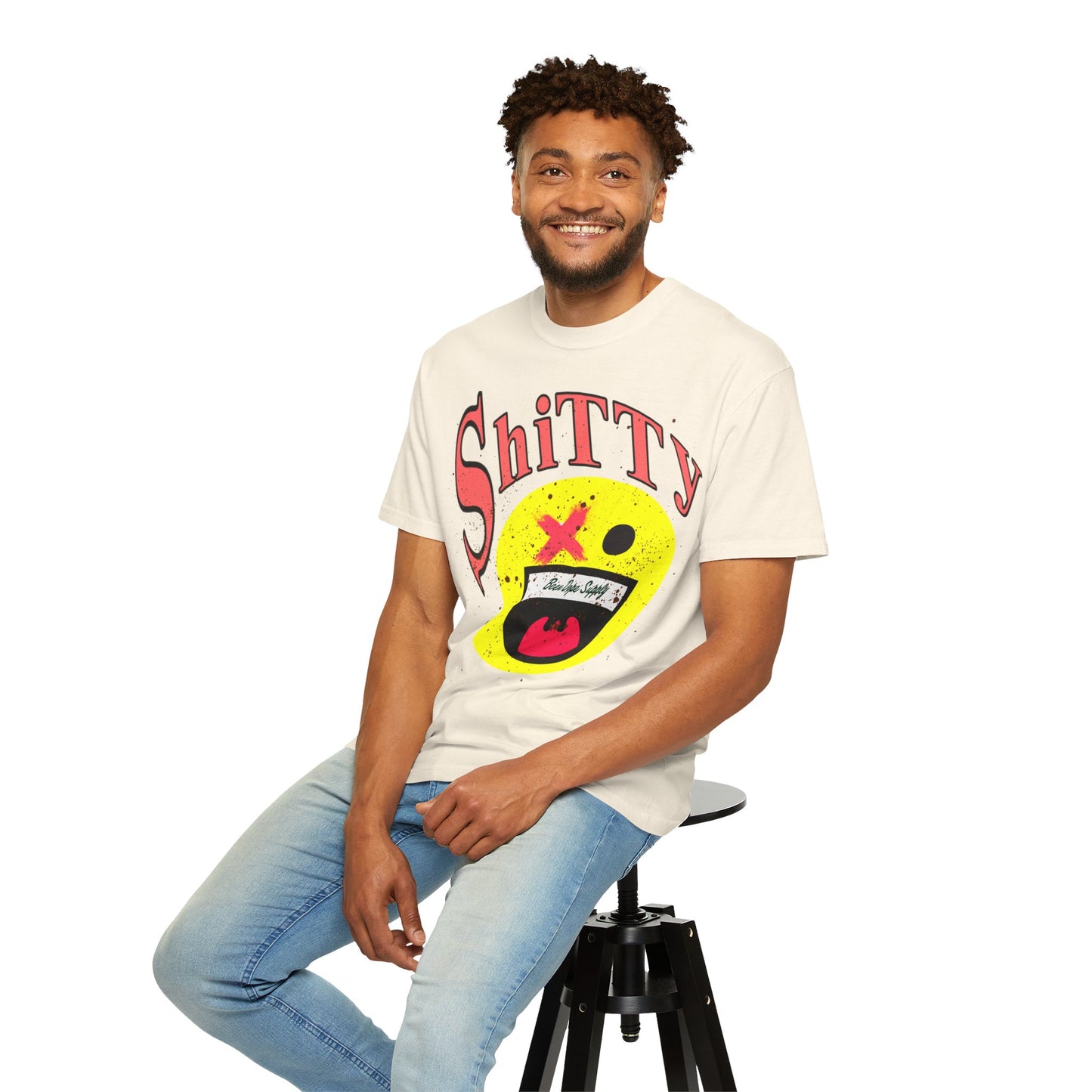 Lucky Lefty The Shitty Daze Garment-Dyed T-shirt|Been Dope Supply