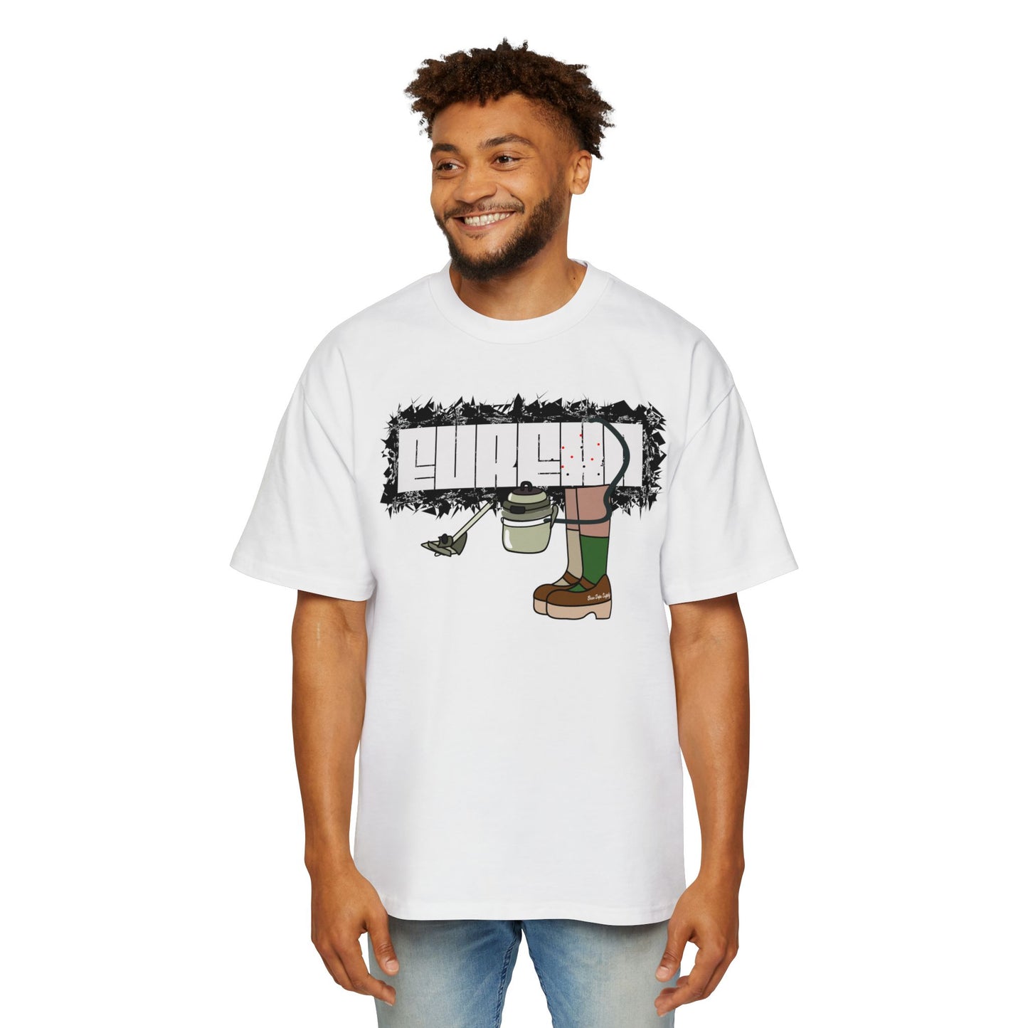 Maid 2 Mule Men's Oversized Graphic Crew T-shirt Been Dope Supply