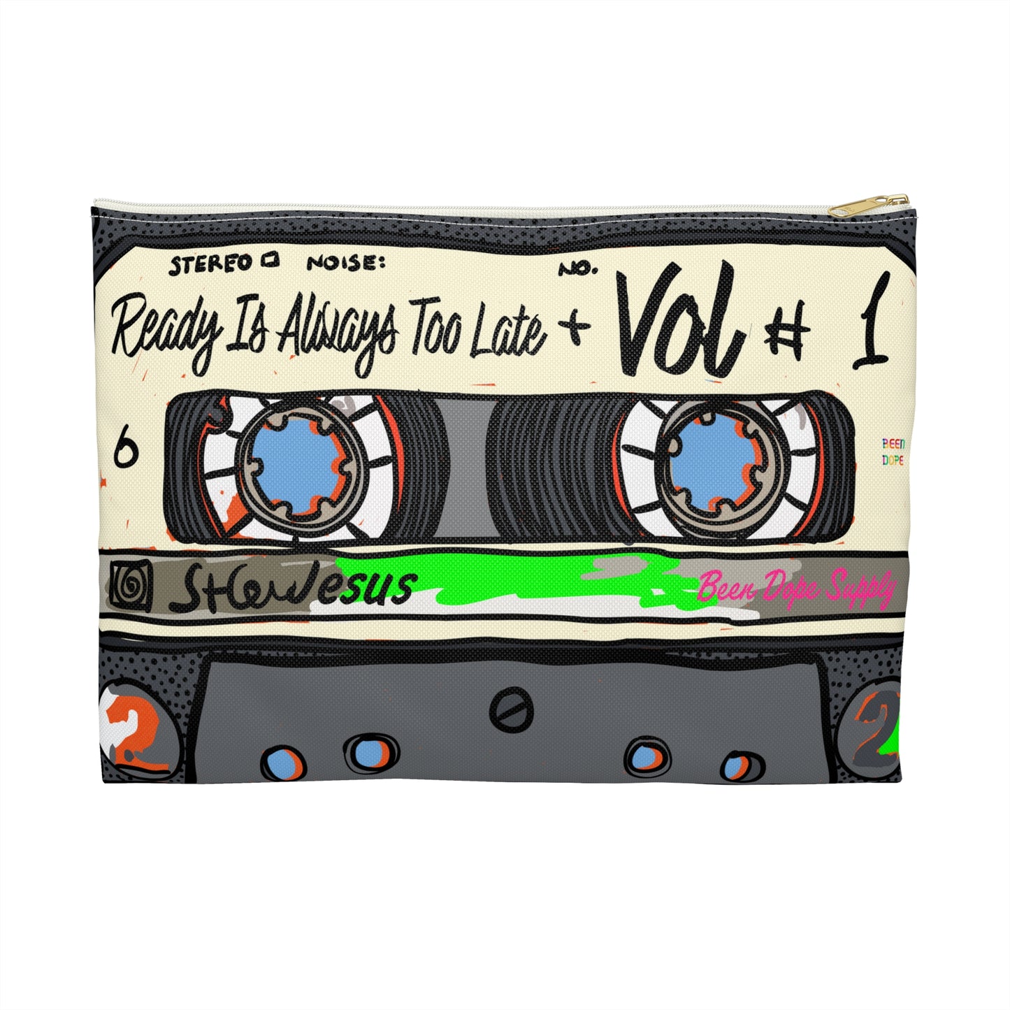 Stove Tapes Volume 1 Accessory Pouch 11in x 8in Been Dope Suppy