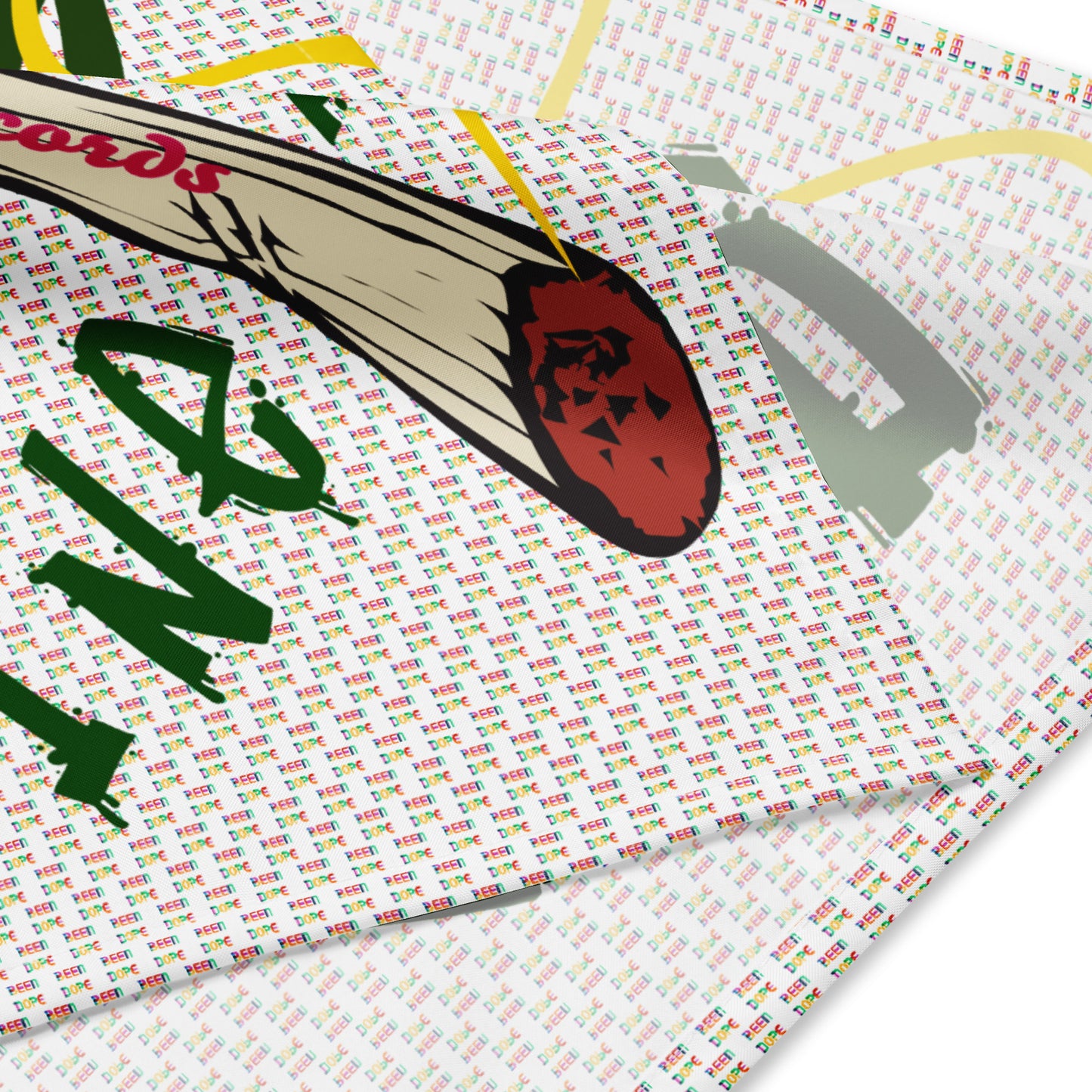 Mind Ya Business Records Bandana - Been Dope Supply
