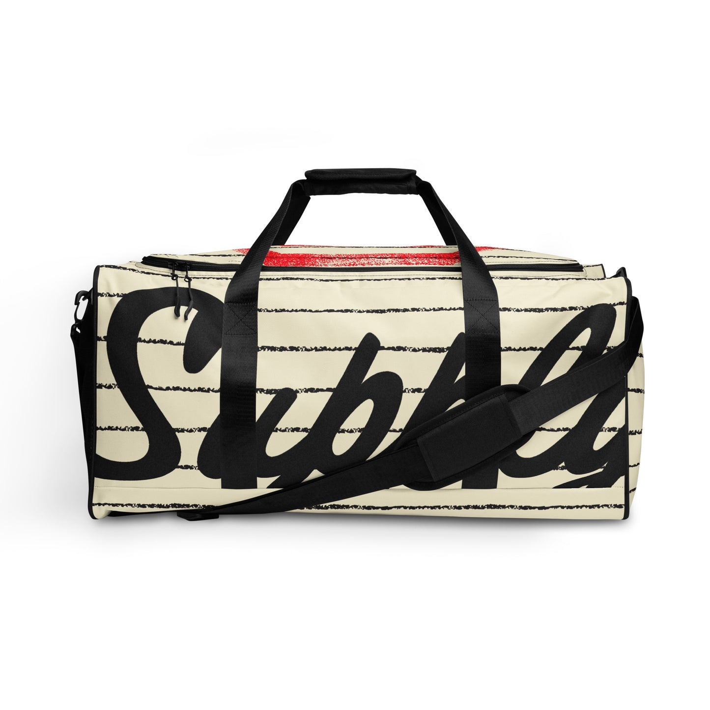 Six Lines And Three Notebooks Duffle Bag|Been Dope Supply