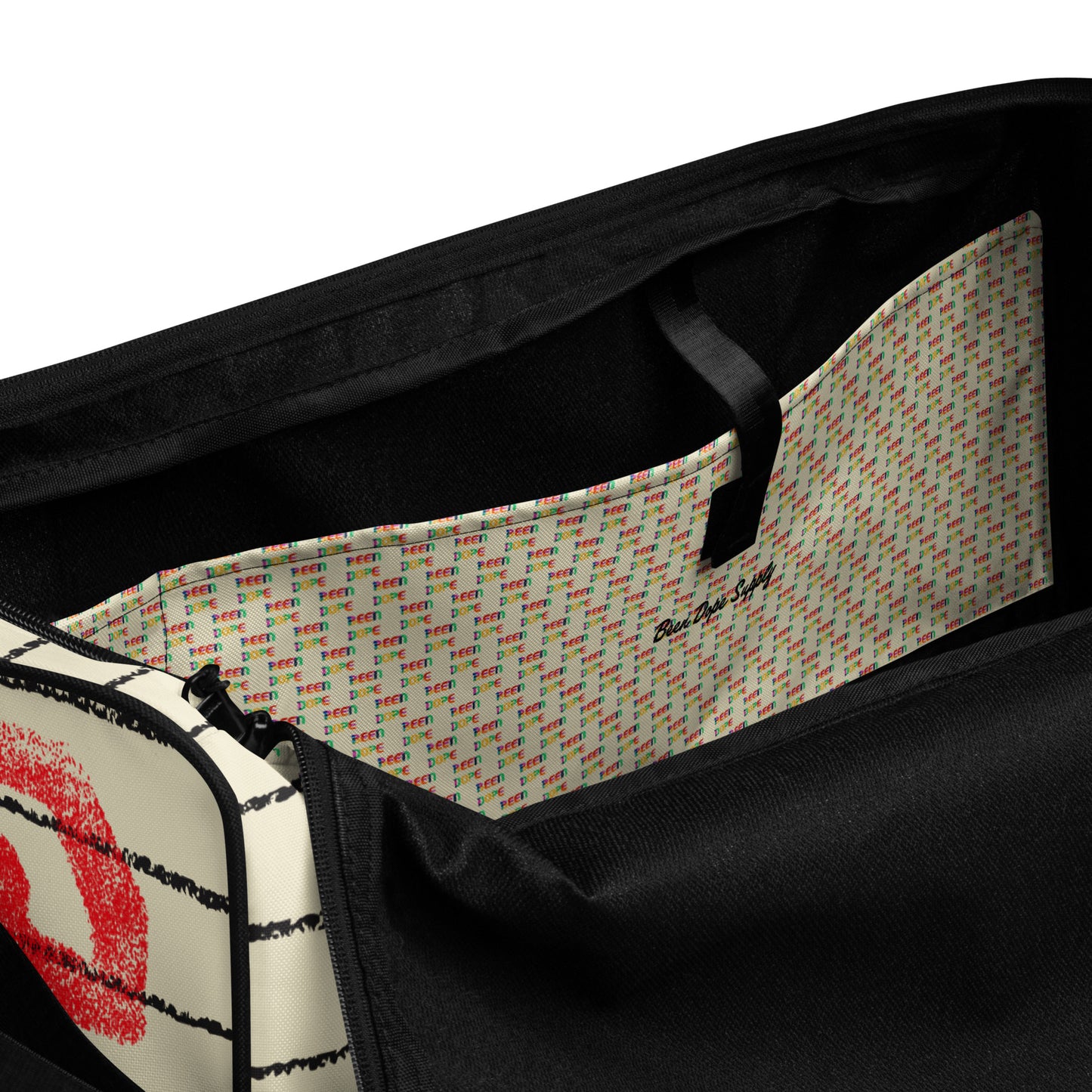 Six Lines And Three Notebooks Duffle Bag|Been Dope Supply