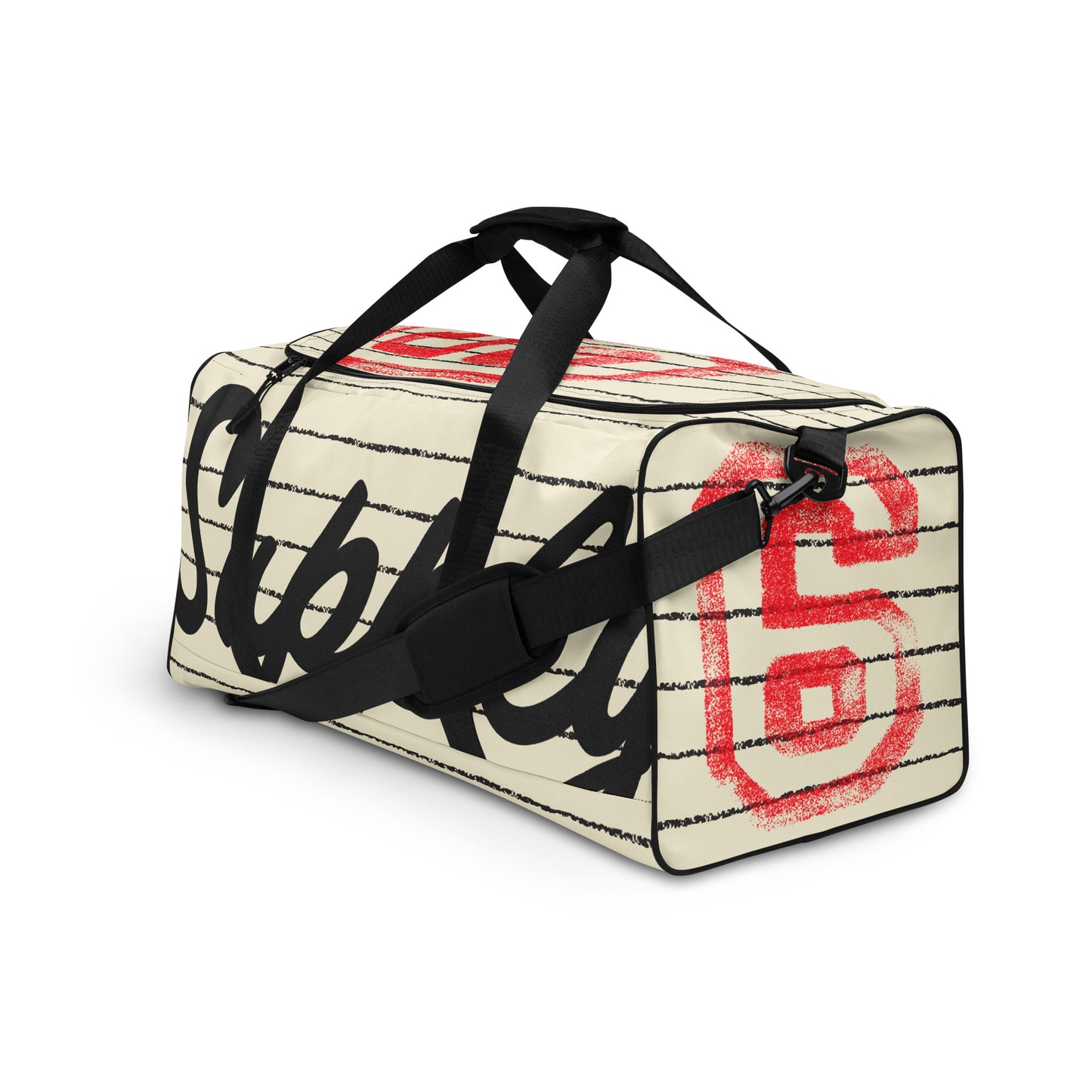 Six Lines And Three Notebooks Duffle Bag|Been Dope Supply