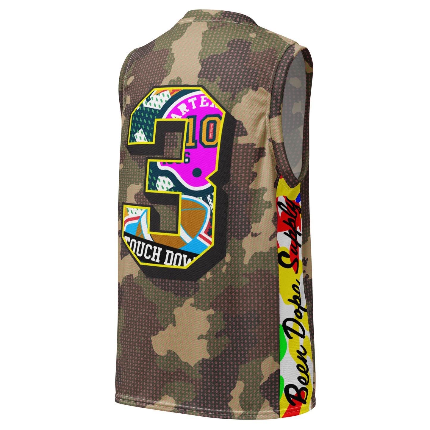 State West Stray Cats | Camo Basketball Jersey | Unisex