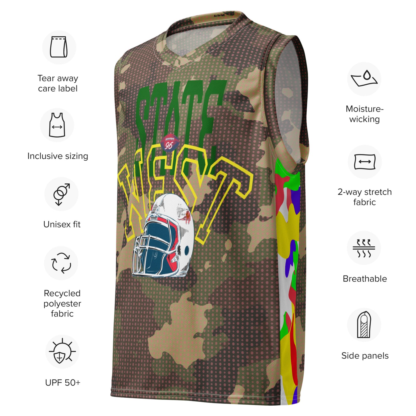 State West Stray Cats Basketball Jersey|Unisex