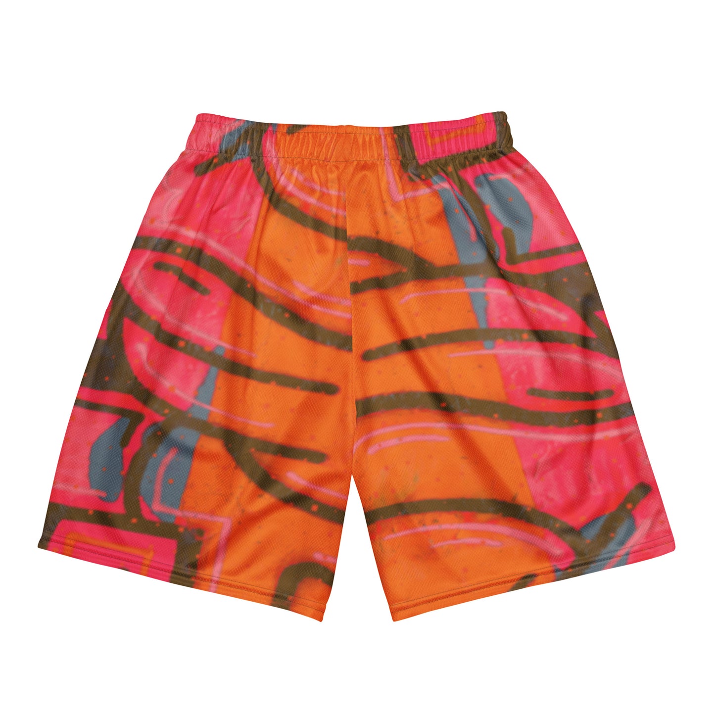 Uptown Orange Peels|Kids On Drugs Clothing |Mesh Shorts|Mens