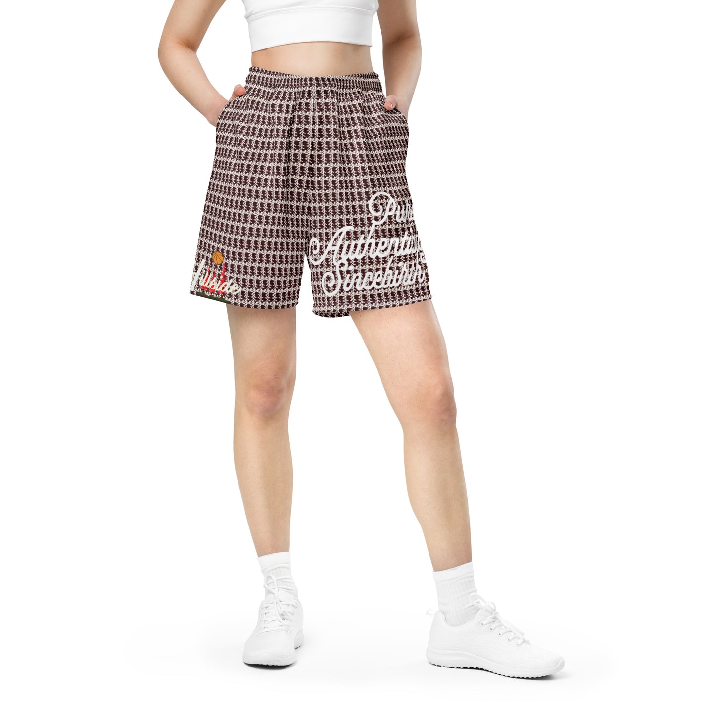 Hillside 96 Womens Mesh Shorts Maroon Been Dope Supply