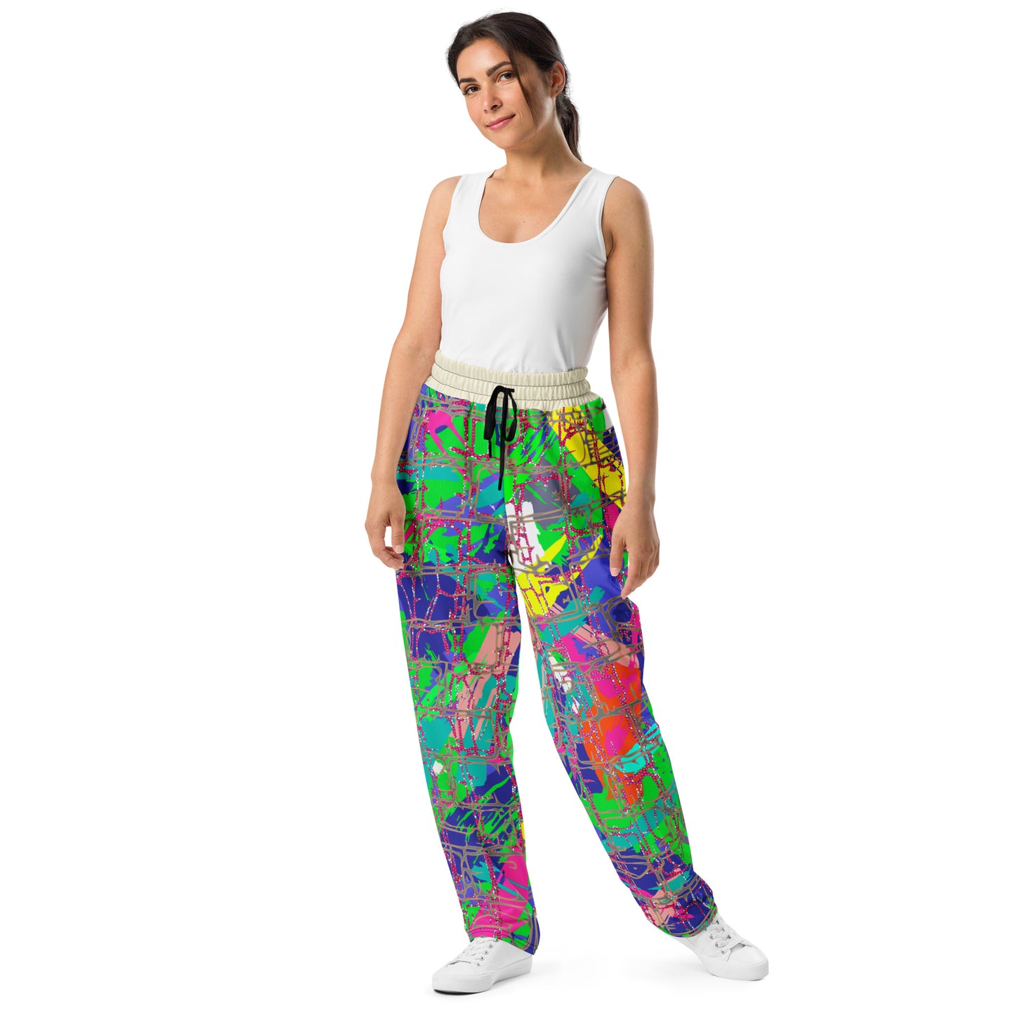 Chaos In The Greens|Been Dope Supply Wide-Leg Joggers