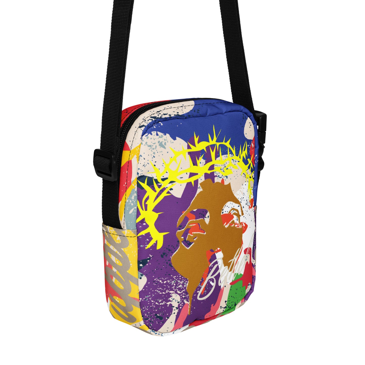 Merciful Coloring Distress Utility Crossbody Bag|Been Dope Supply
