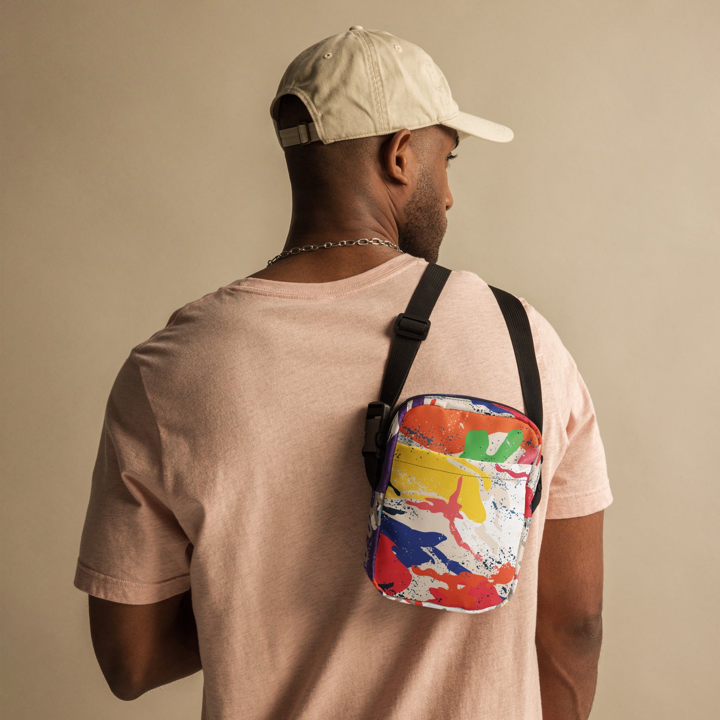 Merciful Coloring Distress Utility Crossbody Bag|Been Dope Supply