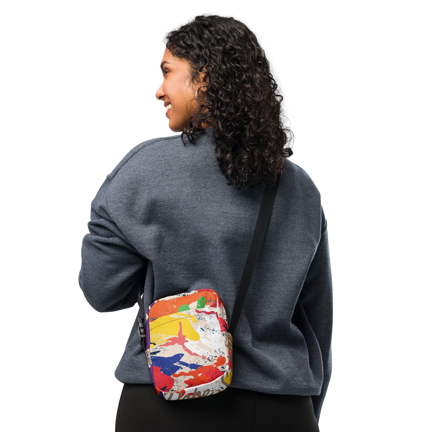 Merciful Coloring Distress Utility Crossbody Bag|Been Dope Supply