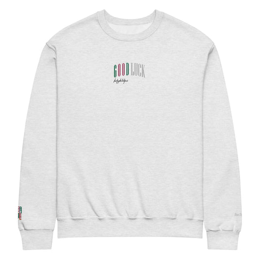 GoodLuck Los Angeles Embroidered Crewneck Sweatshirt|Been Dope Supply|Ash