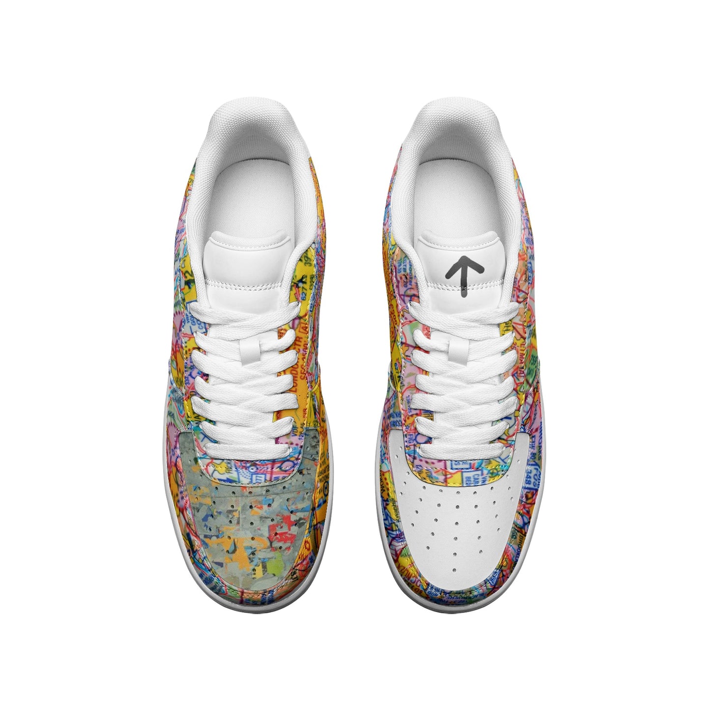 Londons Air Forced Bridges Unisex Low Top Leather Fashion Sneakers Been Dope Supply