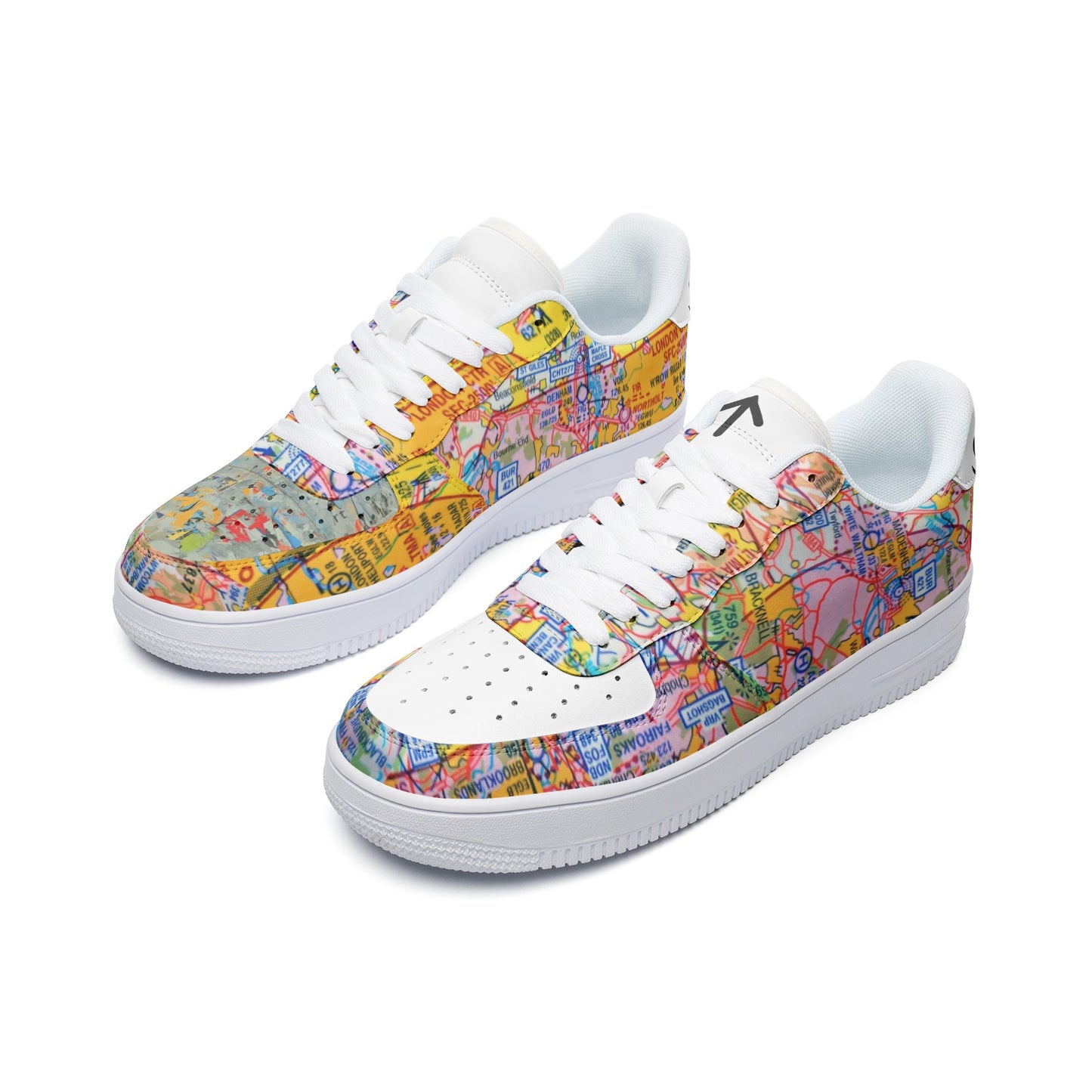 Londons Air Forced Bridges Unisex Low Top Leather Fashion Sneakers Been Dope Supply