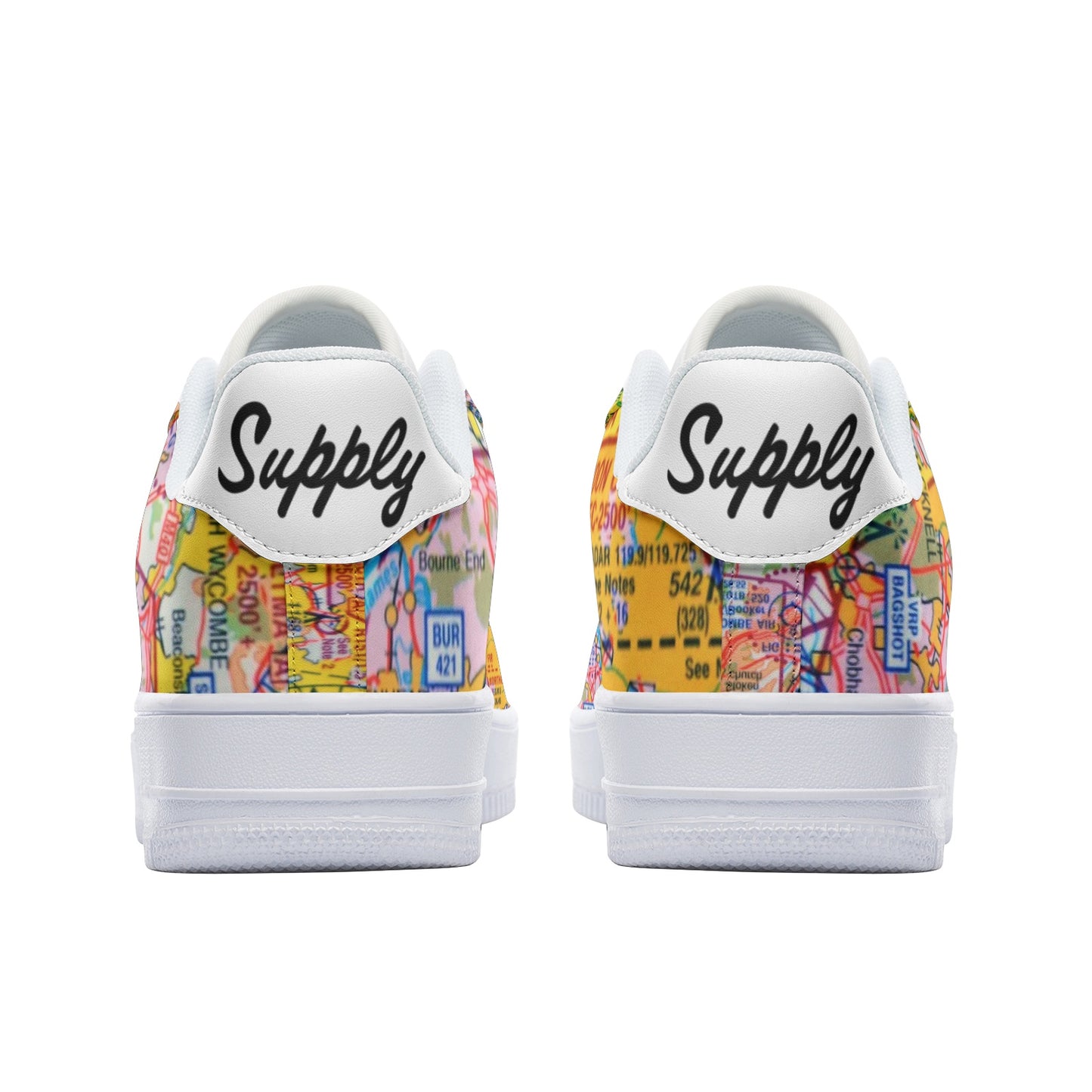 Londons Air Forced Bridges Unisex Low Top Leather Fashion Sneakers Been Dope Supply