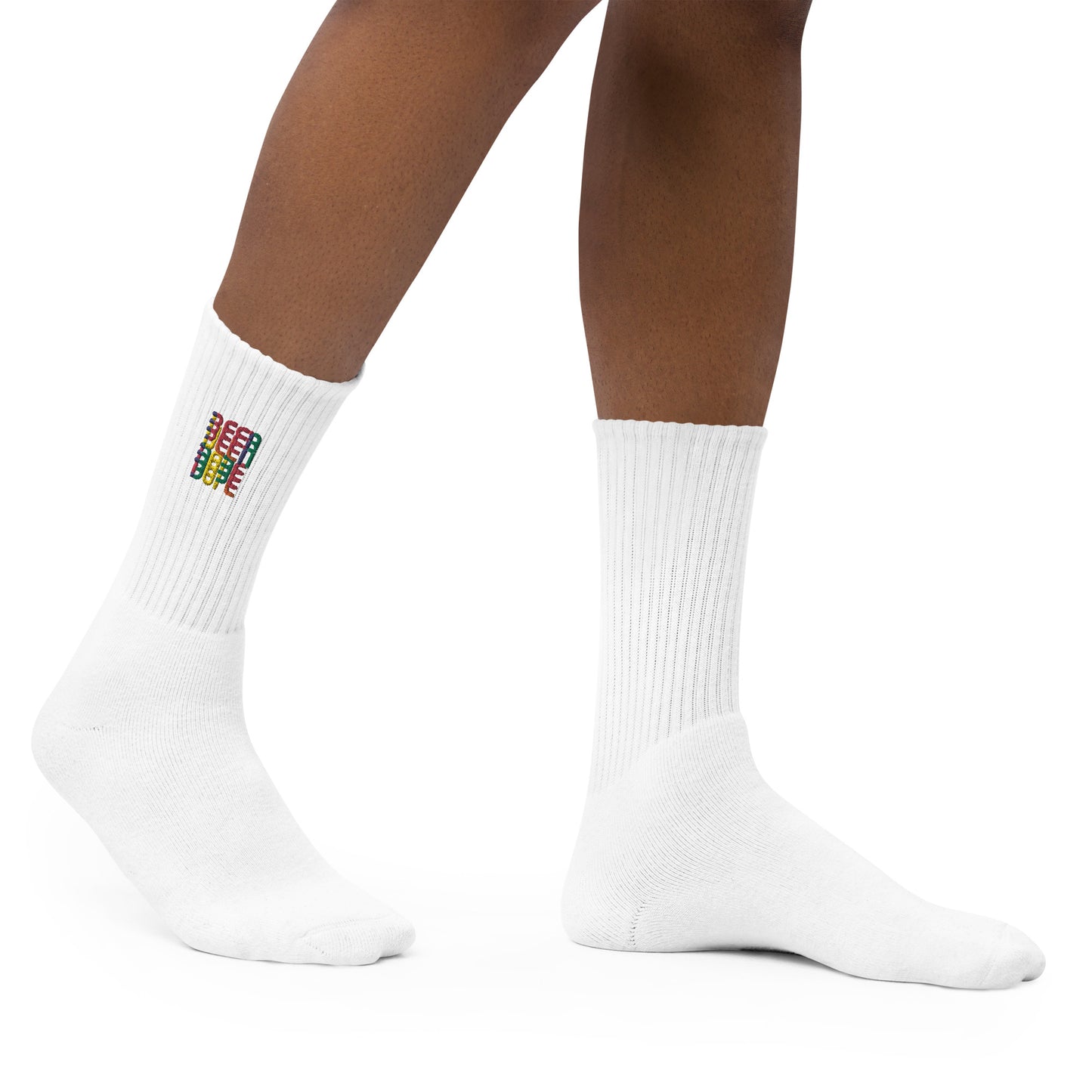 Been Dope Supply - Ribbed Crew Socks - Embroidered - Been Dope Supply