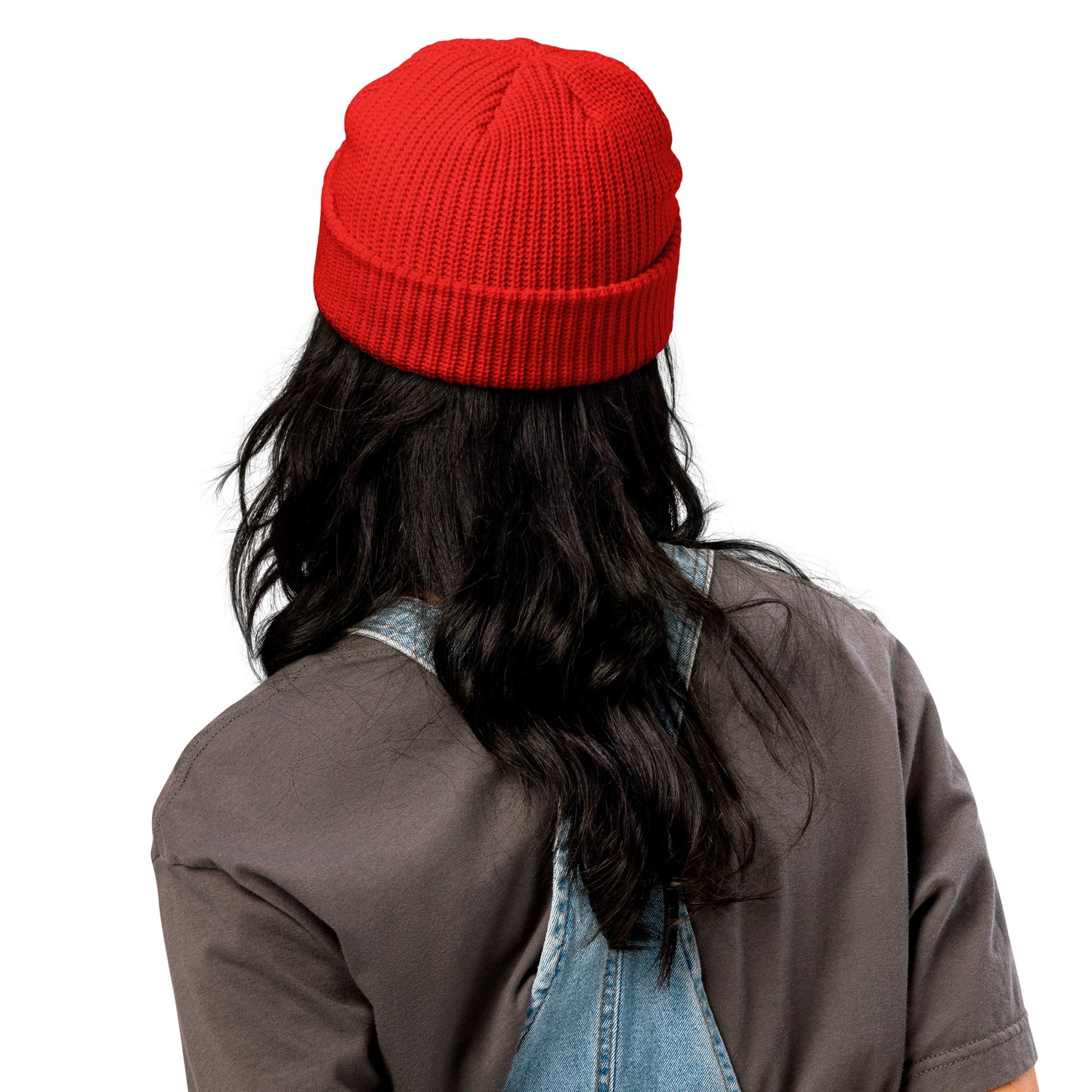 Been Dope Supply|Red Ribbed Fisherman Beanie|Ribbed Knit| Embroidered