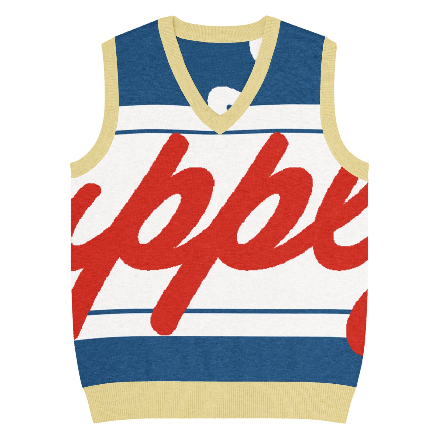 Stove Played For The Sixers Knit V-neck Classic Vest Been Dope Supply