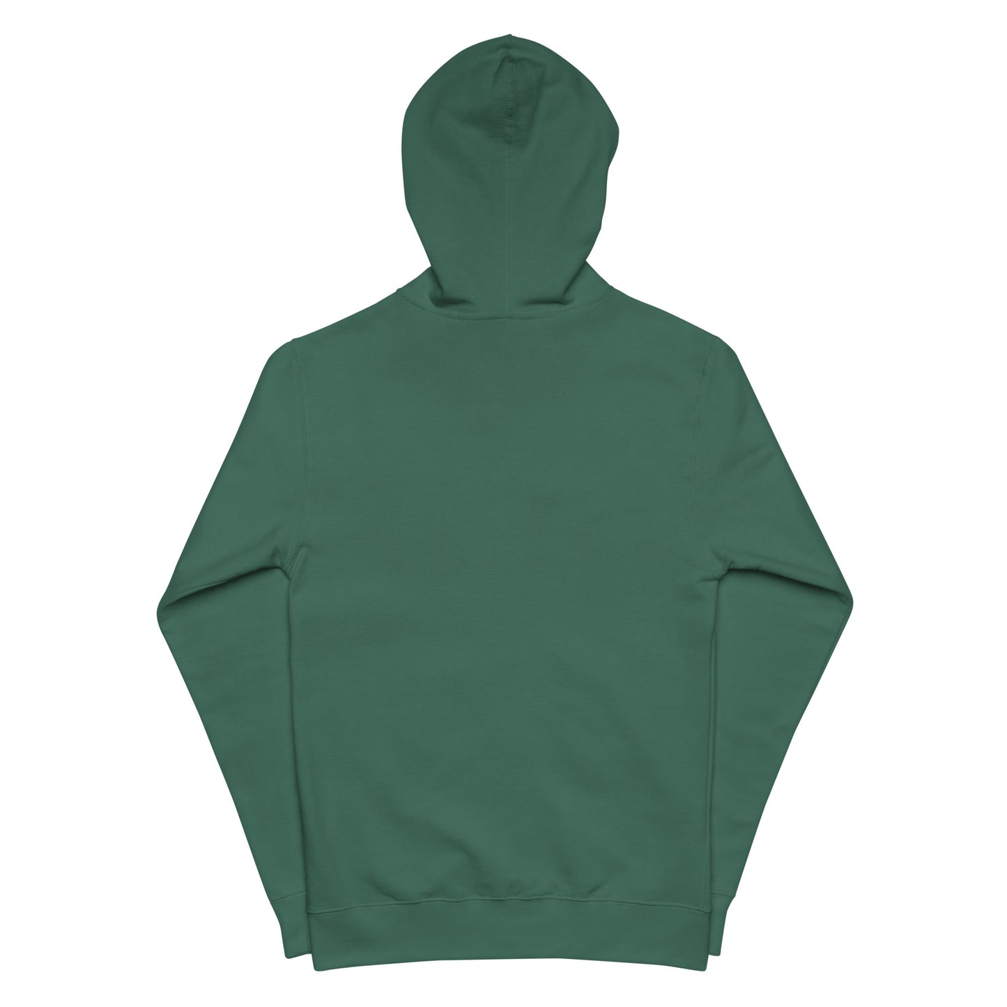 GoodLuck Los Angeles - Unisex Zip up Hoodie Jacket - Forest Green - Been Dope Supply
